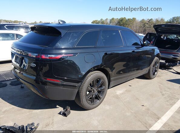 SALYJ2EX3NA331067 2022 LAND ROVER RANGE ROVER VELAR Black Tył prawy