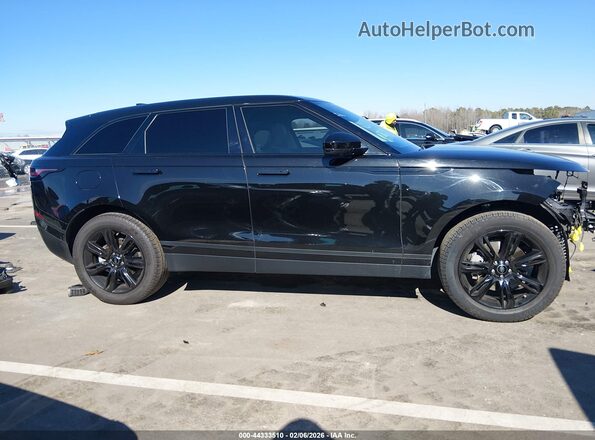 SALYJ2EX3NA331067 2022 LAND ROVER RANGE ROVER VELAR Black Widok wnętrza 360 stopni