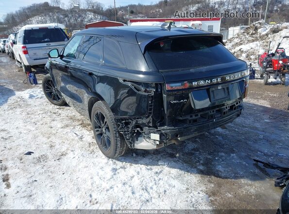 SALYJ2EX7MA312424 2021 LAND ROVER RANGE ROVER VELAR Черный Задняя левая четверть