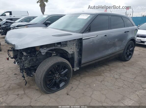 SALYJ2EX8MA317602 2021 LAND ROVER RANGE ROVER VELAR Silver Front left