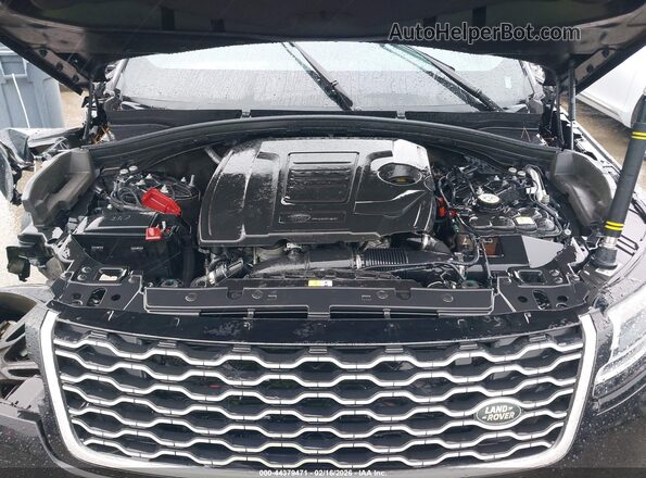 SALYJ2EX8NA345353 2022 LAND ROVER RANGE ROVER VELAR Black Widok z tyłu