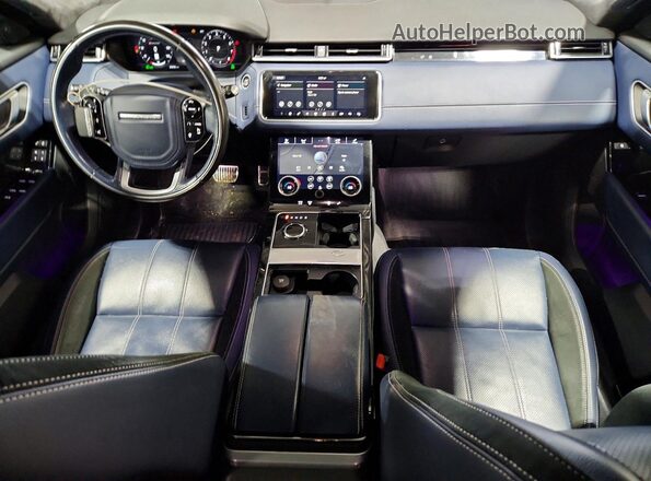 SALYK2EX5LA272825 2020 LAND ROVER RANGE Черный Вид панели приборов