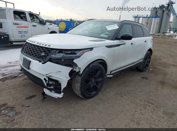SALYK2EX5LA286174 2020 LAND ROVER RANGE ROVER VELAR White Vista tres cuartos delantera izquierda