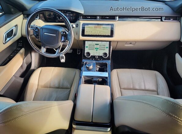 SALYK2EX9LA239343 2020 LAND ROVER RANGE ROVER Gray Սարքավորումների վահանակի տեսք
