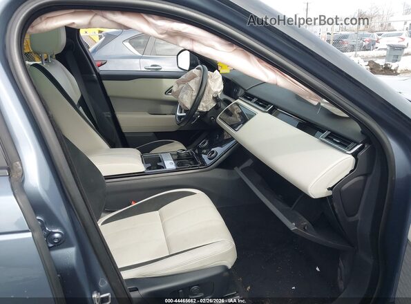 SALYK2EX9LA295539 2020 LAND ROVER RANGE ROVER VELAR Light Blue Вид салона спереди