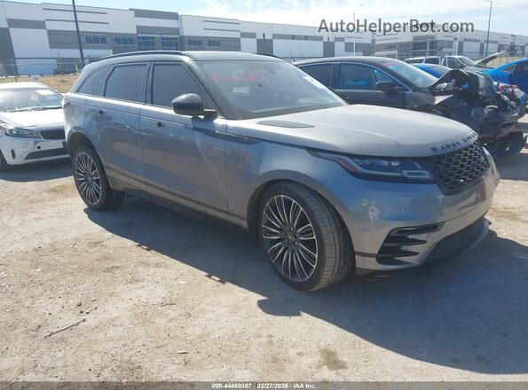 SALYK2FV0LA291702 2020 LAND ROVER RANGE ROVER VELAR Серый Передняя правая четверть