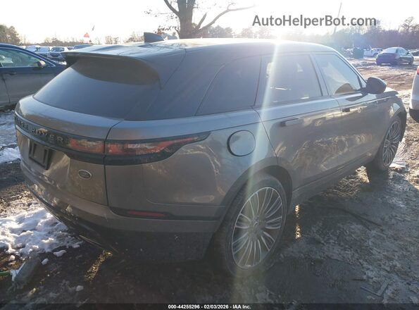 SALYK2FV6LA252063 2020 LAND ROVER RANGE ROVER VELAR Серый Задняя правая четверть