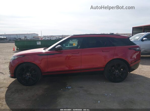 SALYL2EV8KA786064 2019 LAND ROVER RANGE ROVER VELAR Красный Панорамный вид салона 360°