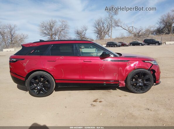 SALYL2EV8KA786064 2019 LAND ROVER RANGE ROVER VELAR Красный Вид задней части салона