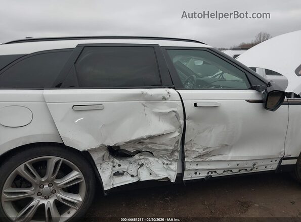 SALYL2EX0KA203536 2019 LAND ROVER RANGE ROVER VELAR White Вид спереду