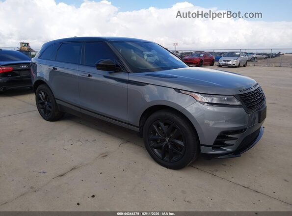SALYL2EX8RA373105 2024 LAND ROVER RANGE ROVER VELAR Серый Передняя правая четверть