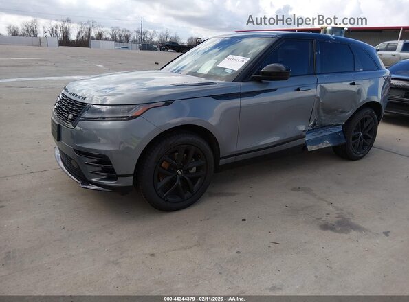 SALYL2EX8RA373105 2024 LAND ROVER RANGE ROVER VELAR Серый Передняя левая четверть