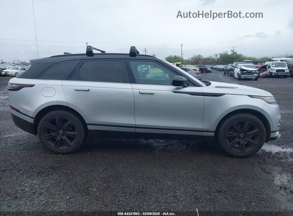 SALYL2EXXKA783653 2019 LAND ROVER RANGE ROVER VELAR Silver უკანა სალონის ხედი