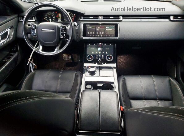 SALYL2RX8JA777987 2018 LAND ROVER RANGE Черный Вид панели приборов