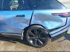 2021 Land Rover Range Rover Velar P400 R-dynamic Hse Light Blue vin: SALYM2FU1MA306744