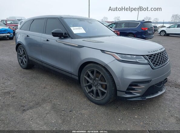 SALYT2EX5MA312738 2021 LAND ROVER RANGE ROVER VELAR Серый Передняя правая четверть