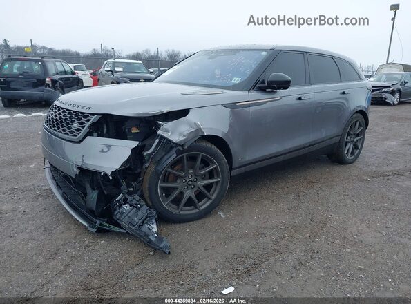 SALYT2EX5MA312738 2021 LAND ROVER RANGE ROVER VELAR Серый Передняя левая четверть