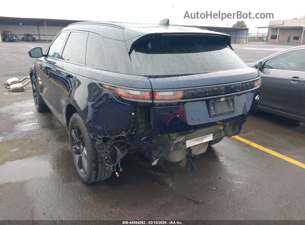 SALYT2EX6MA308150 2021 LAND ROVER RANGE ROVER VELAR Синий Задняя левая четверть