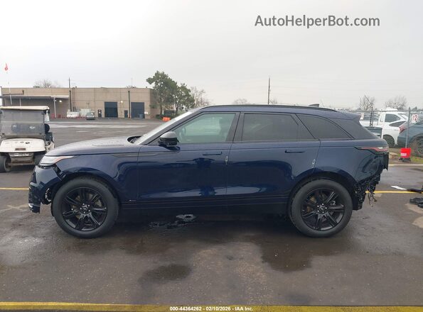 SALYT2EX6MA308150 2021 LAND ROVER RANGE ROVER VELAR Синий Панорамный вид салона 360°