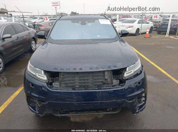 SALYT2EX6MA308150 2021 LAND ROVER RANGE ROVER VELAR Синий Вид щитка приборов