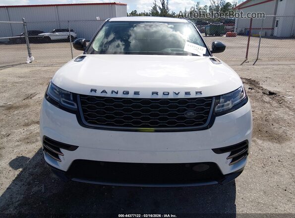 SALYT2EX6PA357675 2023 LAND ROVER RANGE ROVER VELAR White Widok zestawu wskaźników