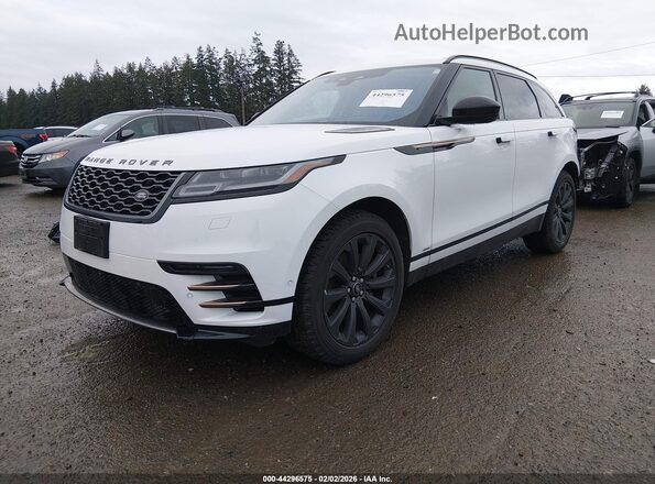 SALYT2EXXMA305879 2021 LAND ROVER RANGE ROVER VELAR Белый Передняя левая четверть