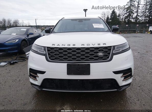 SALYT2EXXMA305879 2021 LAND ROVER RANGE ROVER VELAR Белый Вид задней части салона