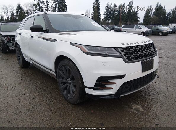 SALYT2EXXMA305879 2021 LAND ROVER RANGE ROVER VELAR Белый Передняя правая четверть