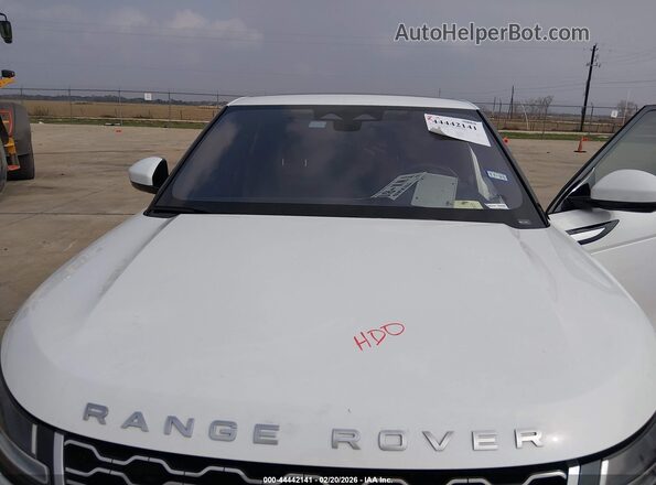 SALZJ2FX0MH132891 2021 LAND ROVER RANGE ROVER EVOQUE White Вид ззаду