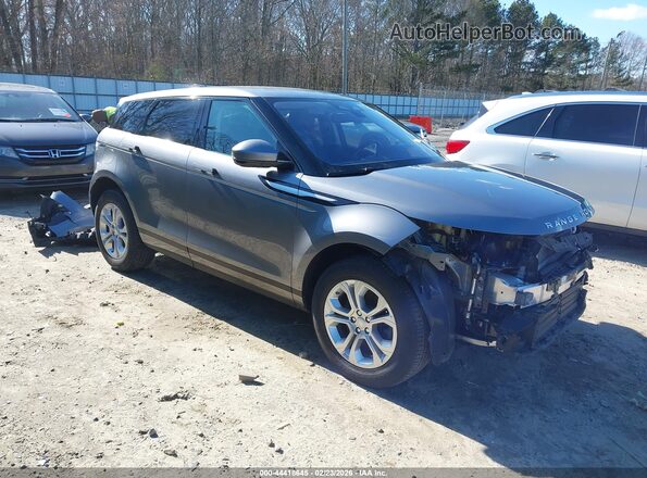 SALZJ2FX4MH138709 2021 LAND ROVER RANGE ROVER EVOQUE Gray Delantero derecho