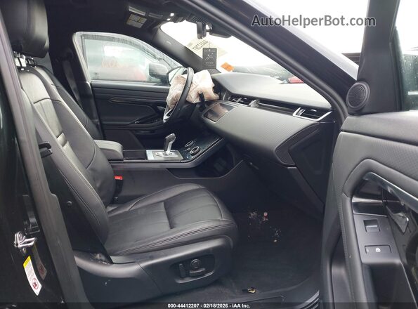 SALZJ2FX5PH215625 2023 LAND ROVER RANGE ROVER EVOQUE Black Widok wnętrza z przodu
