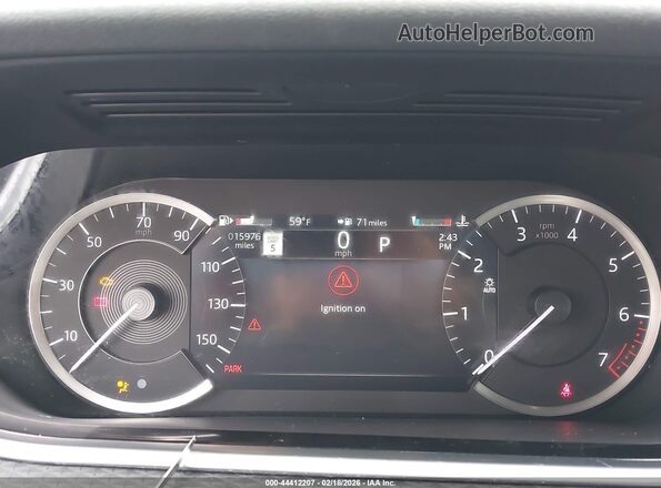 SALZJ2FX5PH215625 2023 LAND ROVER RANGE ROVER EVOQUE Black Widok tylnych siedzeń