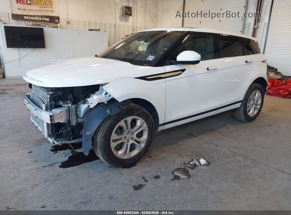 SALZJ2FX6MH156869 2021 LAND ROVER RANGE ROVER EVOQUE White Передня ліва чверть