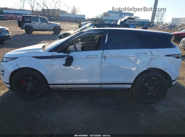 SALZL2FX7PH204250 2023 LAND ROVER RANGE ROVER EVOQUE White Widok wnętrza z tyłu