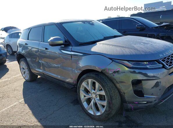 SALZP2FX5MH130939 2021 LAND ROVER RANGE ROVER EVOQUE Gray Vista interior trasera