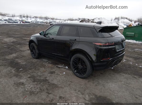 SALZP2FX7LH051433 2020 LAND ROVER RANGE ROVER EVOQUE Black Հետևի ձախ