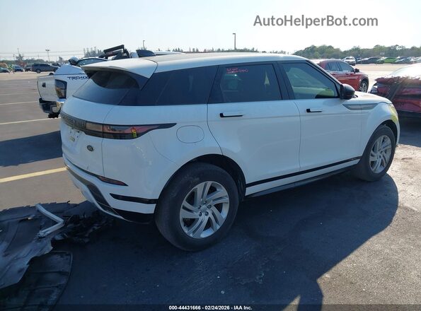 SALZT2FX5MH156789 2021 LAND ROVER RANGE ROVER EVOQUE Белый Задняя правая четверть