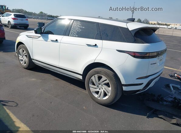 SALZT2FX5MH156789 2021 LAND ROVER RANGE ROVER EVOQUE Белый Задняя левая четверть