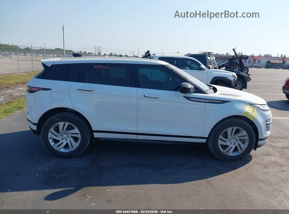 SALZT2FX5MH156789 2021 LAND ROVER RANGE ROVER EVOQUE Белый Панорамный вид салона 360°