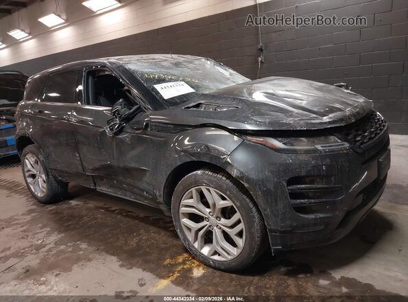 SALZT2FX8MH127044 2021 LAND ROVER RANGE ROVER EVOQUE Black წინა მარჯვენა