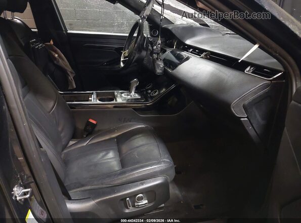 SALZT2FX8MH127044 2021 LAND ROVER RANGE ROVER EVOQUE Black წინა სალონის ხედი