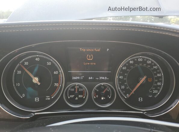 SCBET9ZA0G8057097 2016 BENTLEY OTHER Gray Vista del cuadro de instrumentos