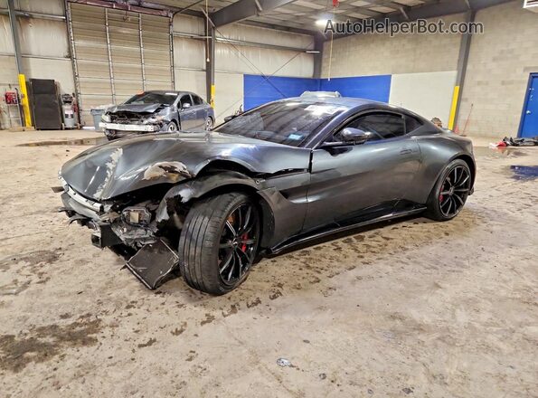 SCFSMGAW2KGN02660 2019 ASTON MARTIN VANTAGE Gray Передня ліва чверть