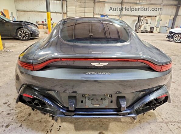 SCFSMGAW2KGN02660 2019 ASTON MARTIN VANTAGE Gray Вид ззаду