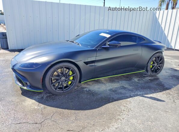SCFSMGAW8KGN00881 2019 ASTON MARTIN VANTAGE Black Vista tres cuartos delantera izquierda