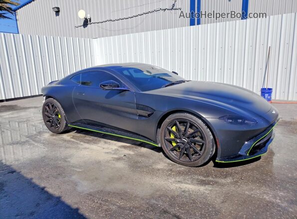SCFSMGAW8KGN00881 2019 ASTON MARTIN VANTAGE Black Delantero derecho