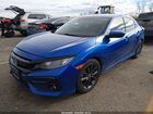 2021 Honda Civic Ex Синий vin: SHHFK7H68MU220370