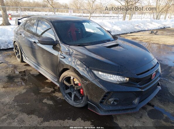 SHHFK8G72KU202783 2019 HONDA CIVIC TYPE R Черный Передняя правая четверть