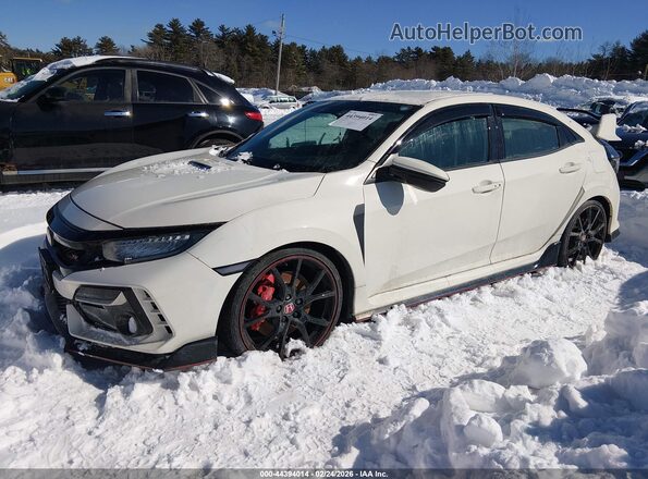 SHHFK8G74LU201166 2020 HONDA CIVIC TYPE R White Vista tres cuartos delantera izquierda