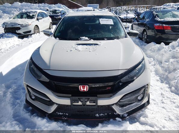 SHHFK8G74LU201166 2020 HONDA CIVIC TYPE R White Vista del cuadro de instrumentos